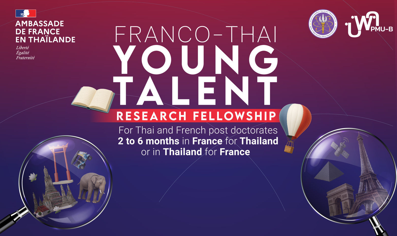  Franco-Thai Young Talent Research Fellowship Program 2026